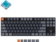 Клавиатури Keychron K1 SE TKL Hot-Swappable Low Profile Keychron Optical Blue Switch RGB Backlight, Aluminium and Plastic Frame