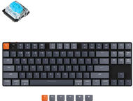 Клавиатури Keychron K1 SE TKL Hot-Swappable Gateron Low Profile Blue Switch RGB Backlight, Aluminium and Plastic Frame