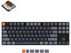 Клавиатури Keychron K1 SE TKL Hot-Swappable Gateron Low Profile Brown Switch RGB Backlight, Aluminium and Plastic
