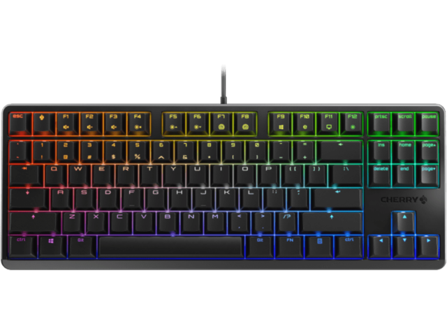 Клавиатури Cherry G80-3000S TKL RGB, Cherry MX Brown