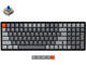 Клавиатури Keychron K4 Hot-Swappable Full-Size Gateron Blue Switch RGB Backlight, Aluminium Frame