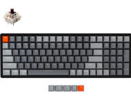 Клавиатури Keychron K4 Hot-Swappable Full-Size Gateron Brown Switch RGB Backlight, Aluminium Frame