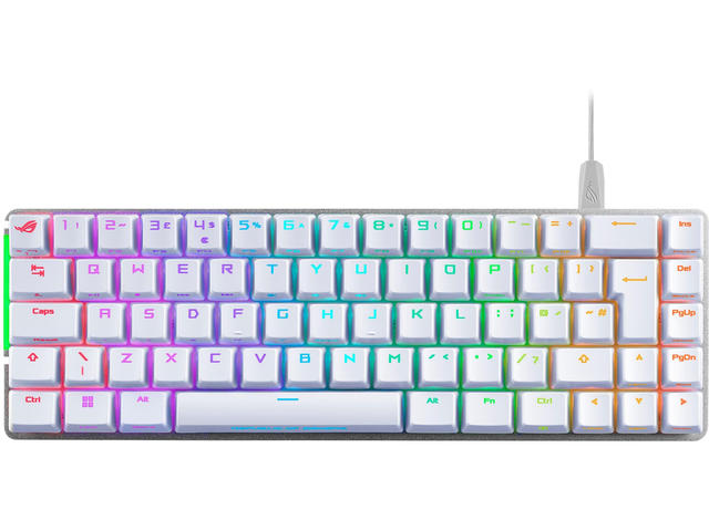 Клавиатури ASUS ROG Falchion Ace 65% compact, white
