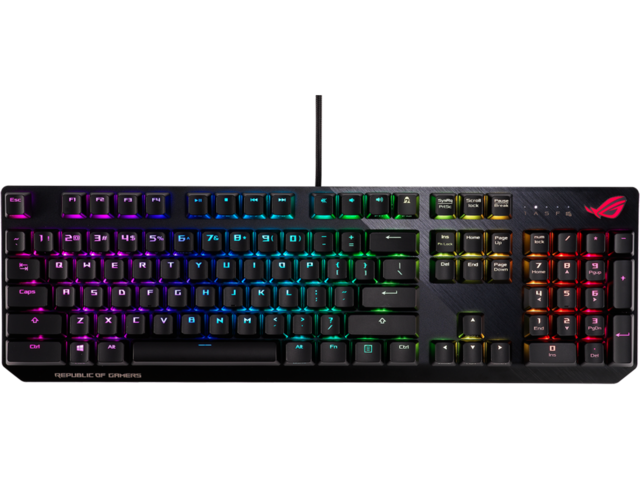 Клавиатури ASUS ROG Strix Scope RGB Cherry MX Red