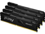 Оперативна памет 128GB (4x32GB) DDR4 3200 MT/s Kingston FURY BEAST Black Kit