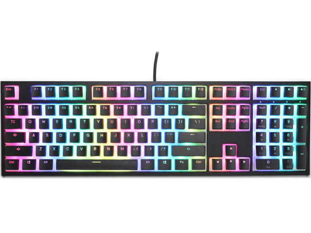 Клавиатури Ducky One 2 Pudding RGB, Cherry MX Brown