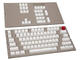 Джаджи Glorious ABS Doubleshot 104-Keycap White US-Layout