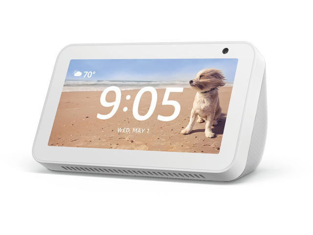 Колони Amazon Echo Show 5, 2-ро поколение, в бяло