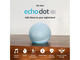 Колони Amazon Echo Dot 5 с часовник, Blue