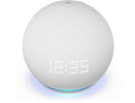 Колони Amazon Echo Dot 5 с часовник, White