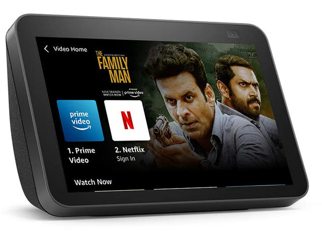 Колони Amazon Echo Show 8 (Gen 2), черен