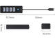 USB Хъб Orico хъб HUB USB3.1 Type-C 4 порта