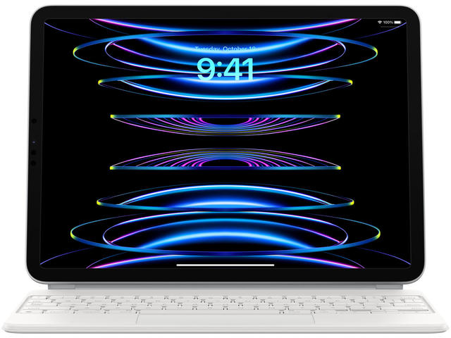 Клавиатури Apple Magic Keyboard за iPad Pro 11-инчов (4-то поколение) и iPad Air (5-то поколение) - US English - White