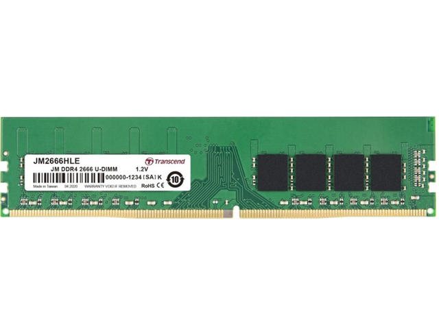Оперативна памет 16GB DDR4 2666MHz Transcend JM 1Rx8