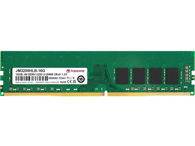 Оперативна памет 16GB DDR4 3200MHz Transcend JM