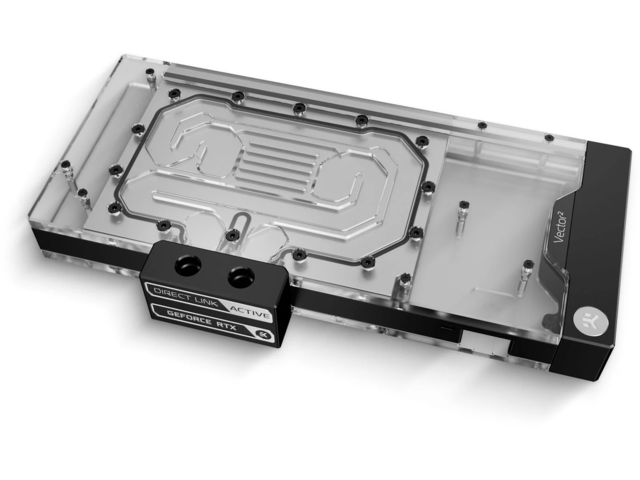 GPU блокове EK-Quantum Vector² Trio RTX 4090 D-RGB ABP Set - Nickel + Plexi