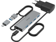 USB Хъб Hama Hub USB, 4 порта