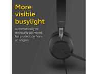 Слушалки Jabra Evolve2 40 USB-A MS Stereo