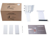 Кабели за компоненти Phanteks 220mm, 90 градуса PCIе x16 4.0 White