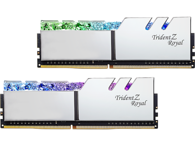 Оперативна памет 32GB (2x16GB) DDR4 3600 MT/s G.SKILL Trident Z Royal Silver