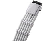Кабели за компоненти CableMod RT-PRO ModMesh 12VHPWR към 3x8Pin PCI-E White 60 cm