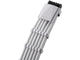 Кабели за компоненти CableMod RT-PRO ModMesh 12VHPWR към 3x8Pin PCI-E White 60 cm