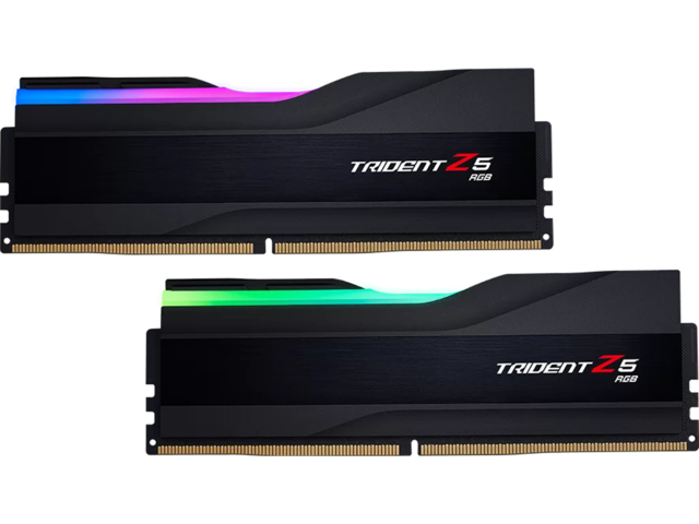 Оперативна памет 64GB (2x32GB) DDR5 6000MT/s G.SKILL Trident Z5 Black RGB