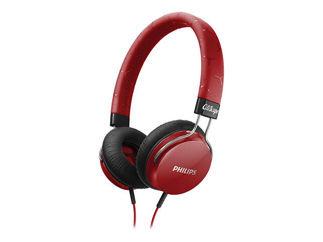 Слушалки Слушалки Philips CitiScape Fixie червени