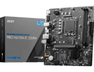 Дънни платки MSI PRO H610M-E DDR4