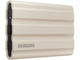 Външни SSD 1TB SSD NVME Samsung Portable T7 Shield Beige