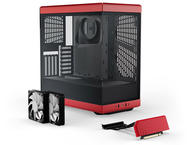 Кутии HYTE Y40 Tempered Glass Black/Red