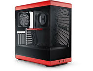 Кутии HYTE Y40 Tempered Glass Black/Red