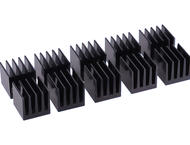 Радиатори Alphacool GPU Ram Alu Heatsinks 15x15mm - black 10 pcs
