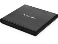 Външни DVD Verbatim Mobile DVD ReWriter USB 2.0 Black (Light Version)