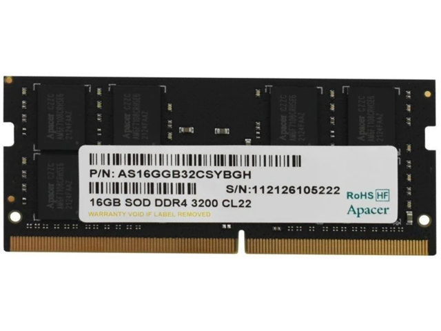 Оперативна памет 16GB DDR4 3200MHz Apacer