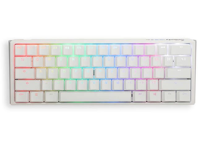 Клавиатури Ducky One 3 Pure White Mini 60% Hotswap Cherry MX Black