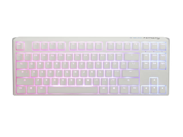 Клавиатури Ducky One 3 Pure White TKL Hotswap Cherry MX Red