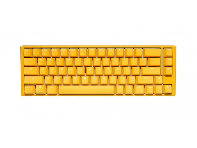 Клавиатури Ducky One 3 Yellow SF 65, Cherry MX Black