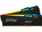 Оперативна памет 32GB (2x16GB) DDR5 5600 MT/s Kingston FURY BEAST RGB AMD EXPO