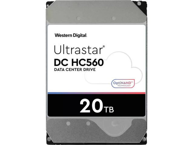 Твърди дискове 20TB WD/HGST ULTRASTAR DC HC560 7200 HDD SATA