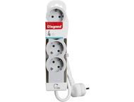 Разклонители Legrand STD, шуко, 4X2P+E, 1,5м. кабел, бяло/сиво