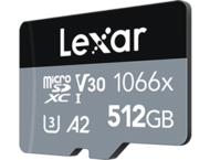 Карти памет 512GB Lexar® High-Performance 1066x microSDXC™ UHS-I, C10 A2 V30 U3