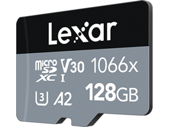 Карти памет 128GB Lexar® High-Performance 1066x microSDXC™ UHS-I, C10 A2 V30 U3