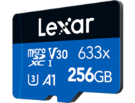 Карти памет 256GB Lexar® High-Performance 633x microSDXC™ UHS-I с SD адаптер, C10 A1 V30 U3