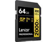 Карти памет 64GB Lexar® Professional 2000x SDHC™ UHS-II C10 V90 U3