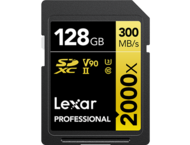 Карти памет 128GB Lexar® Professional 2000x SDHC™ UHS-II C10 V90 U3