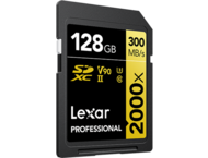 Карти памет 128GB Lexar® Professional 2000x SDHC™ UHS-II C10 V90 U3