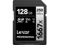 Карти памет 128GB Lexar® Professional 1667x SDXC™ UHS-II, C10 V60 U3