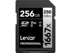 Карти памет 256GB Lexar® Professional 1667x SDXC™ UHS-II, C10 V60 U3