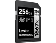 Карти памет 256GB Lexar® Professional 1667x SDXC™ UHS-II, C10 V60 U3